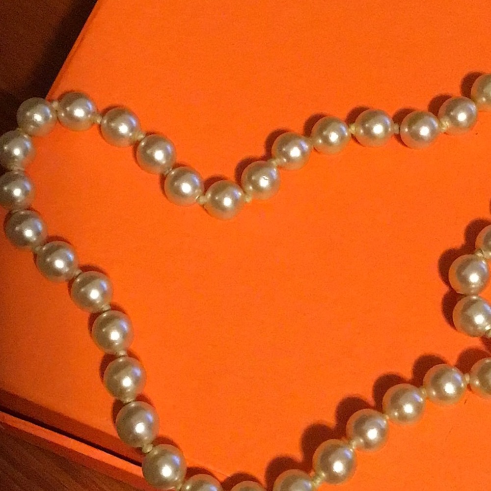 Vintage Single Strand Faux Pearls